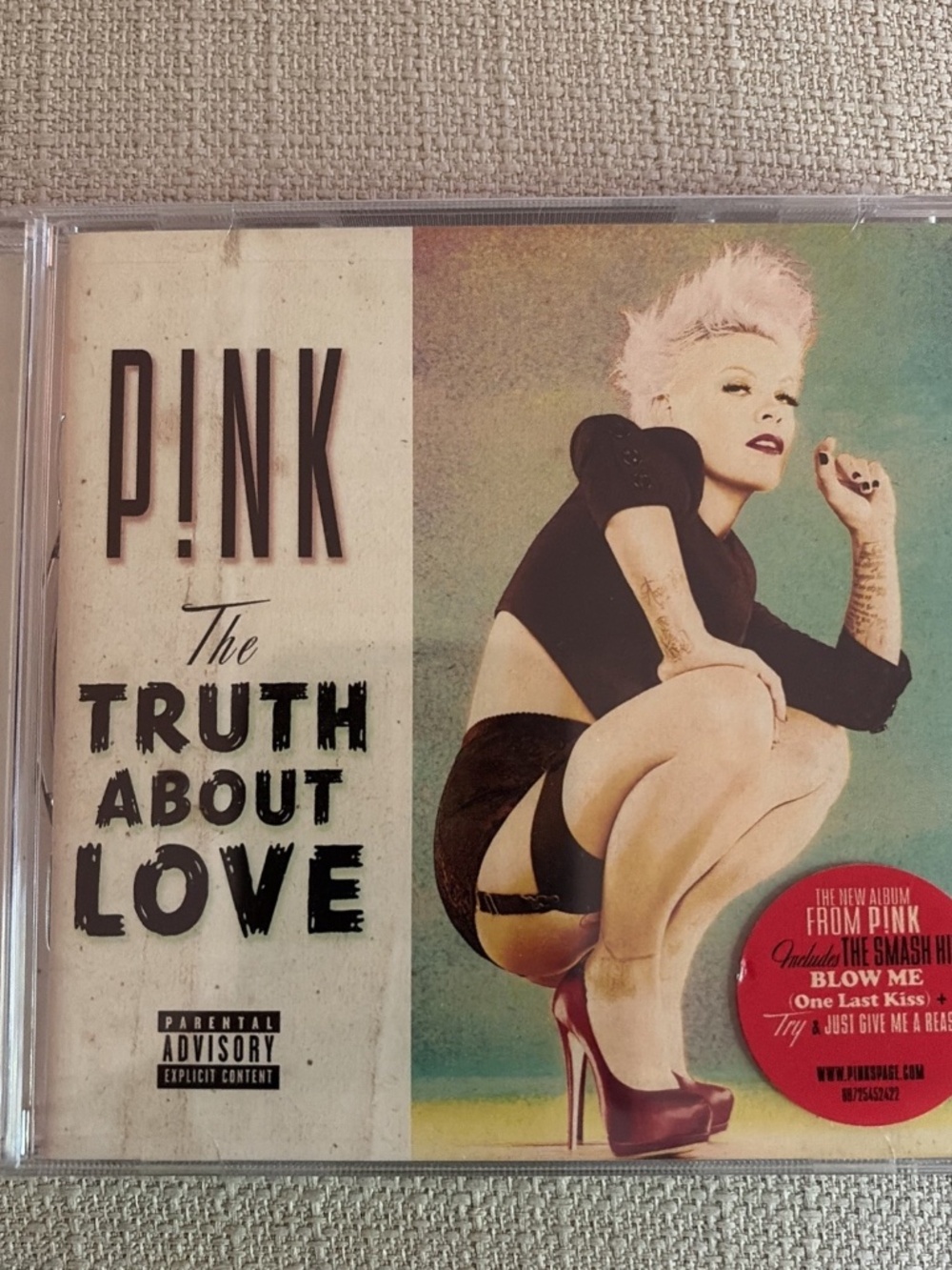 P!nk - The Truth About Love [New SEALED CD] Explicit PINK